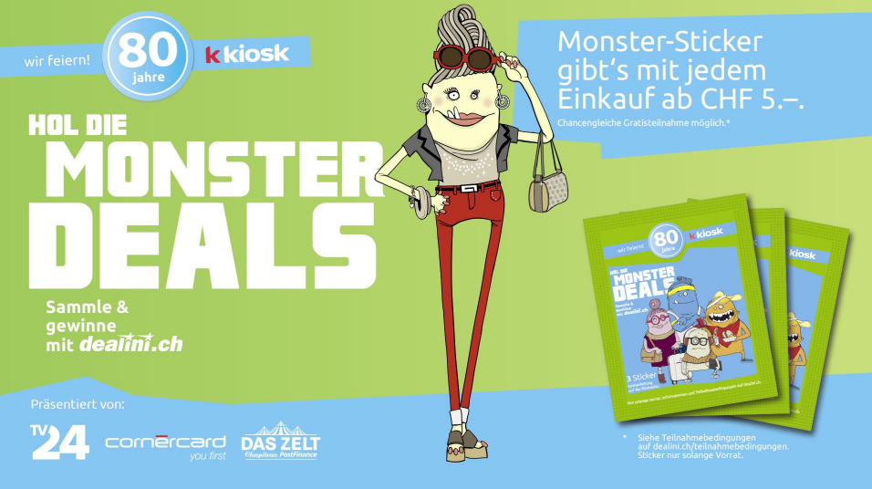 Dealini - Hol die Monsterdeals Campaign